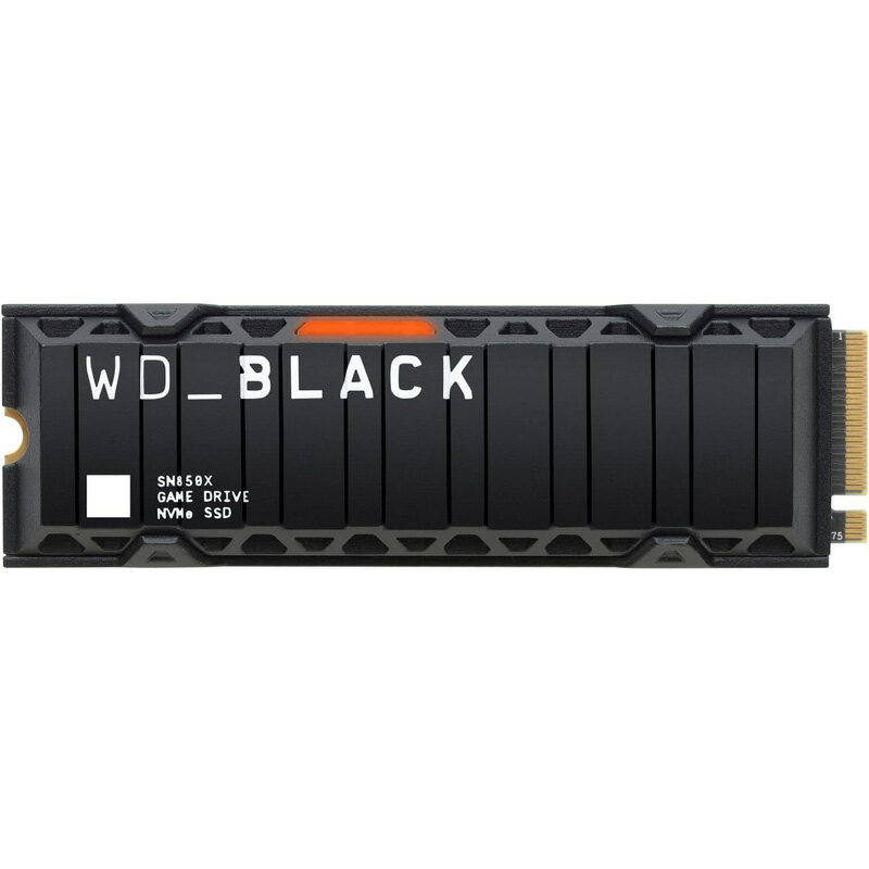 Western Digital WD_Black SN850X (WDS200T2XHE) NVMe ¢ߥSSD 2TB ҡȥܡPS5ưǧѤߡ 4PCIe M.2 2280 7300MB/ Բ Źľڿʡ