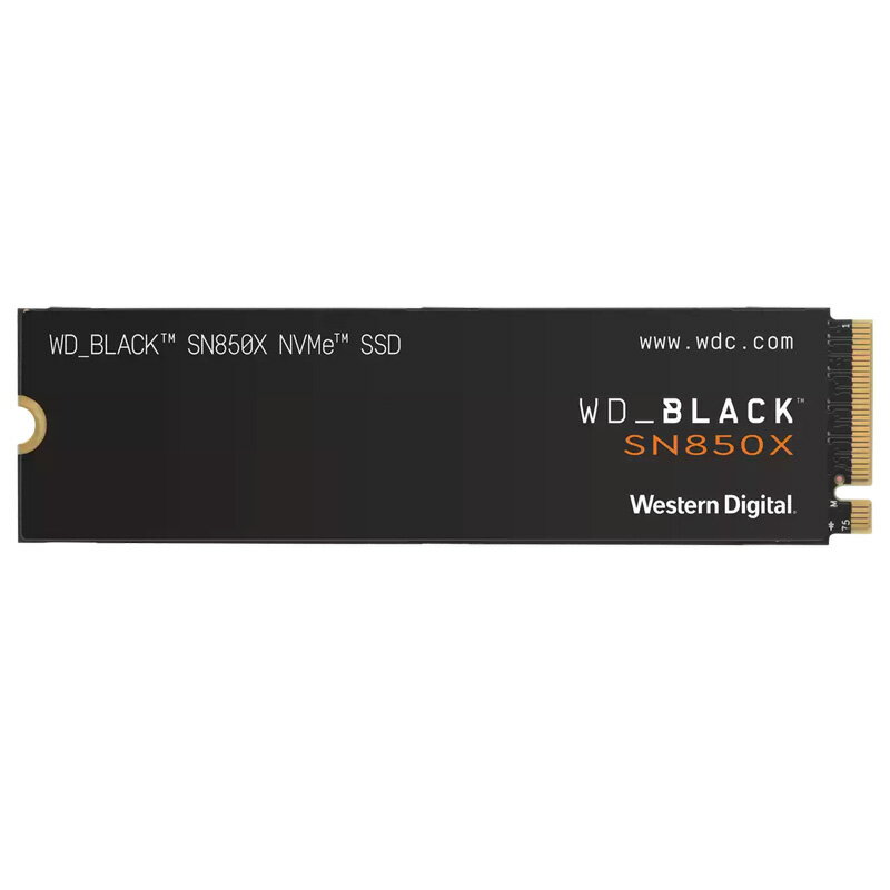 Western Digital WD_Black SN850X(WDS400T2X0E) NVMe M.2 2280 Q[~OSSD 4TB 4PCIe ő7300MB/b s 㗝XyViz