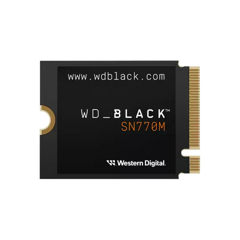 Western Digital WD_BLACK SN770M (WDS500G3X0G) NVMe M.2 2230 SSD 500GB PCIe Gen4 s 㗝XyViz