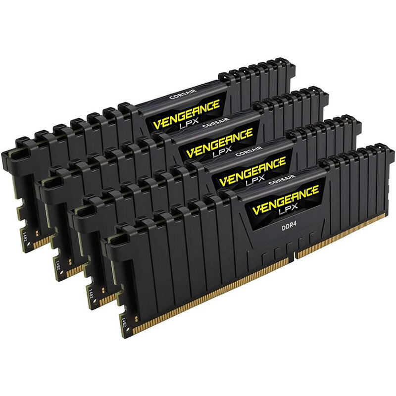 Corsair VENGEANCE LPX CMK64GX4M4A2400C14  16GB~4 s  yViz