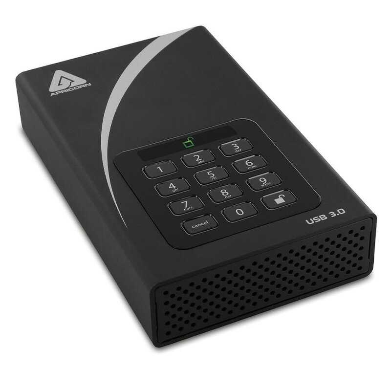 Apricorn Aegis Padlock DT - USB 3.0 Desktop Drive ADT-3PL256-2000 (R2) 代引不可 お取り寄せ【新品】