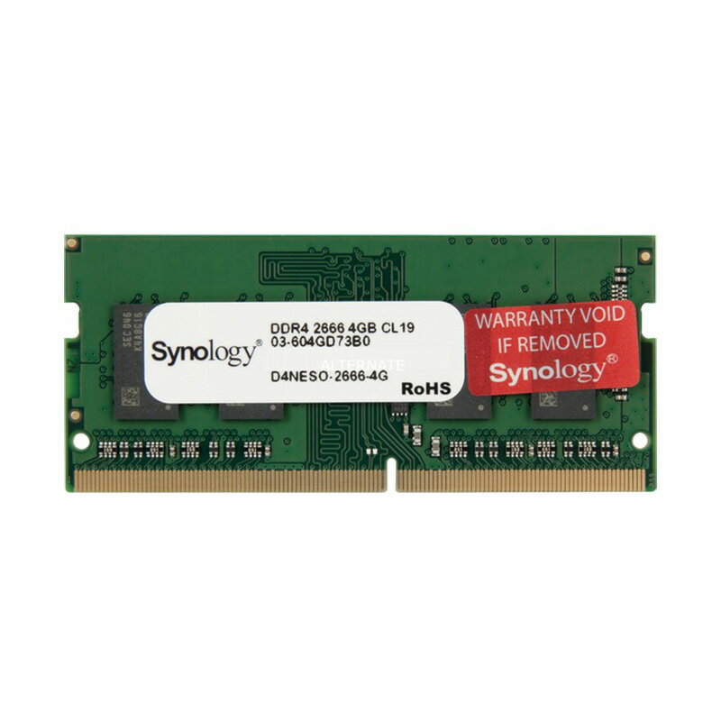 Synology D4NESO-2666-4G 4GB DDR4-2666 Non-ECC SO-DIMM  s 񂹁yViz