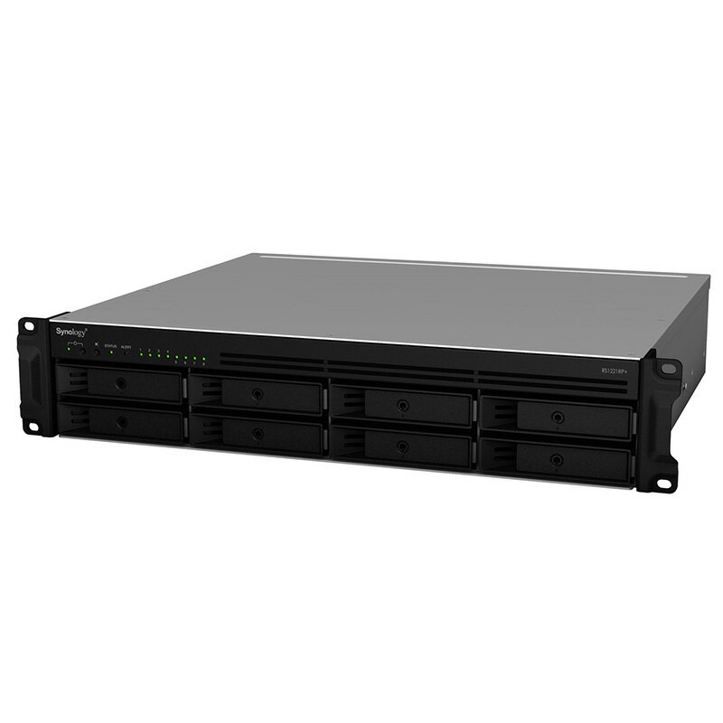 Synology 高性能2U8ベイNASサーバー RackStation RS1221RP+ NAS 代引不可 お取り寄せ【新品】