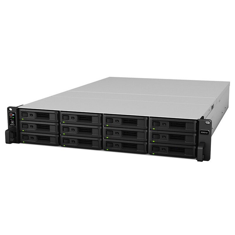 Synology 8コアXeon D-1541搭載2U12ベイラックマウントNAS RS3621xs+ NAS 代引不可 お取り寄せ【新品】