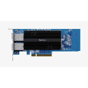 Synology Dual port 10GbE(RJ45) PCIe x8 Ethernet 