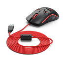 Glorious Ascended Cable V2 Crimson Red G-ASC-RED マウスケーブル 代引不可 お取り寄せ【新品】