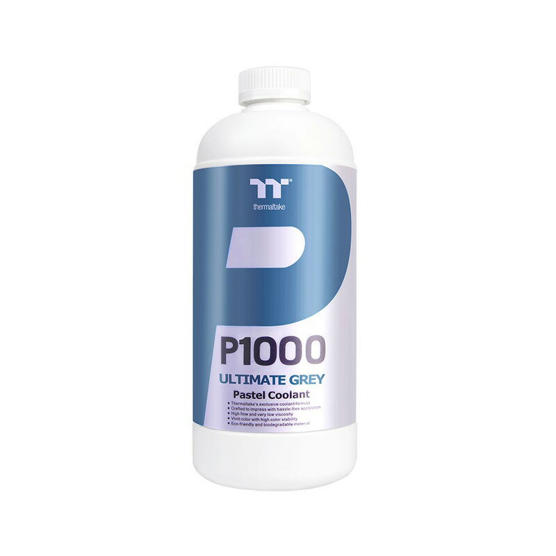 Thermaltake P1000 Coolant Ultimate Grey 1000ml CL-W246-OS00GM-A クーラント 代引不可 お取り寄せ【新品】