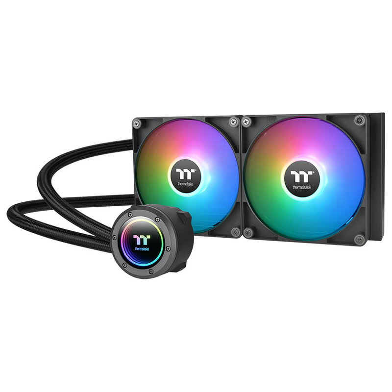 Thermaltake TH280 ARGB Sync V2 CPU Liquid Cooler CL-W375-PL14SW-A CPUN[[ s 񂹁yViz