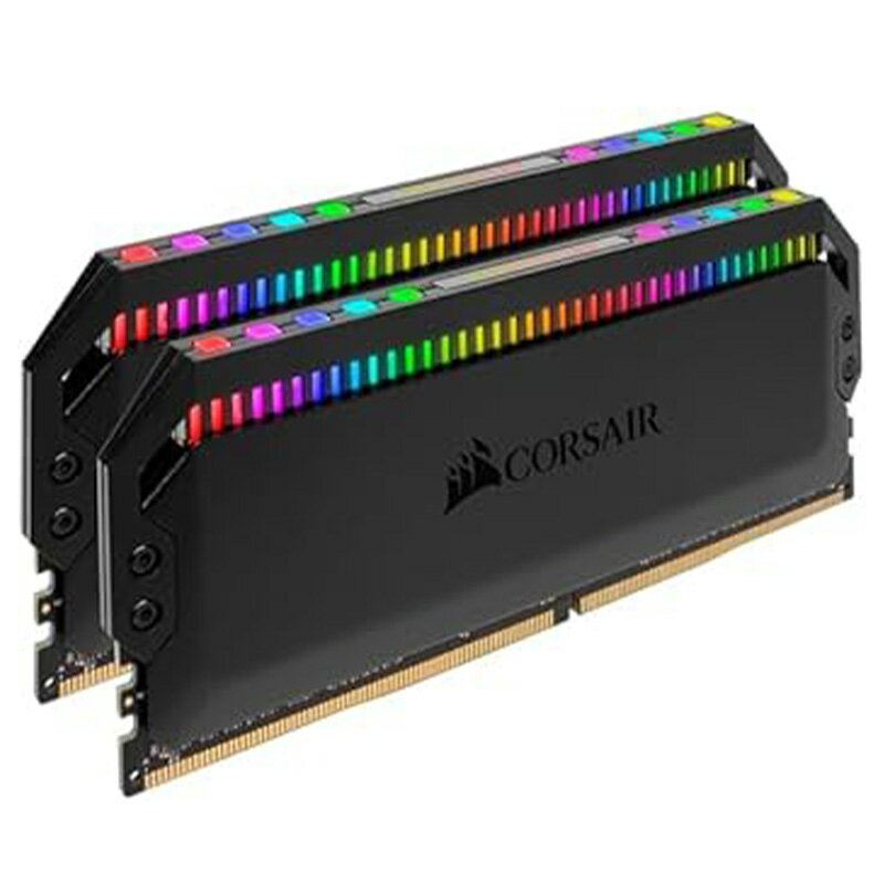 Corsair DOMINATOR PLATINUM RGB CMT32GX4M2E3200C16  16GB~2 s  yViz