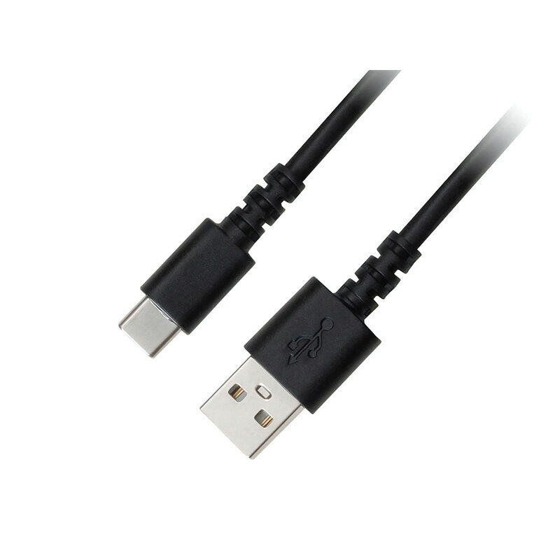 GREENHOUSE GH-UCACA05-BK USB2.0 ケーブル TypeA-C 15W 0.5m ブラック 代引不可 お取り寄せ【新品】