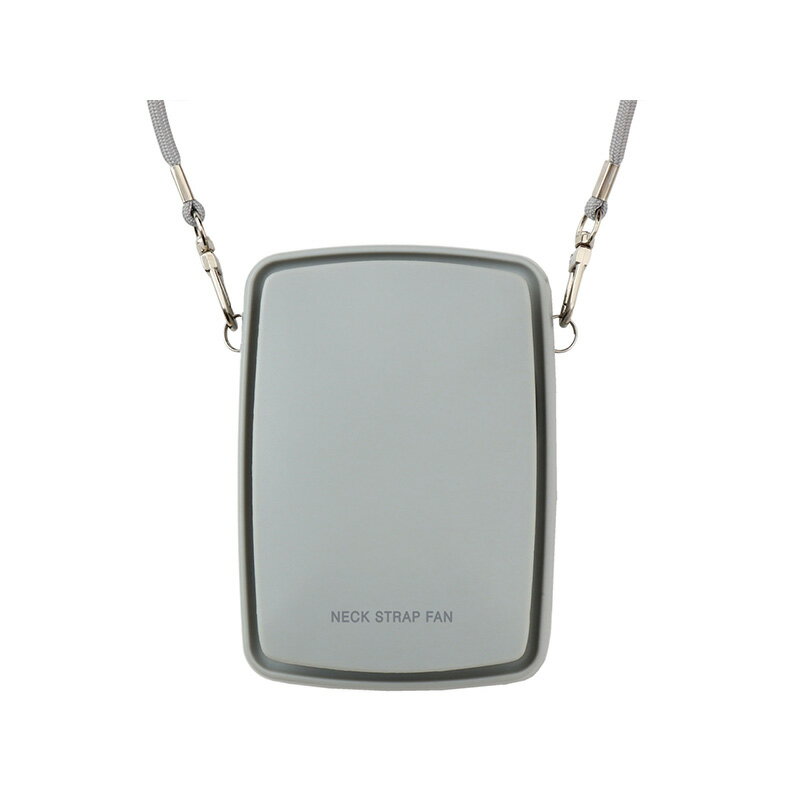グリーンハウス ネックストラップファン グレー GH-FANSIF-GY ハンズフリー 代引不可 お取り寄せ【新品】のサムネイル