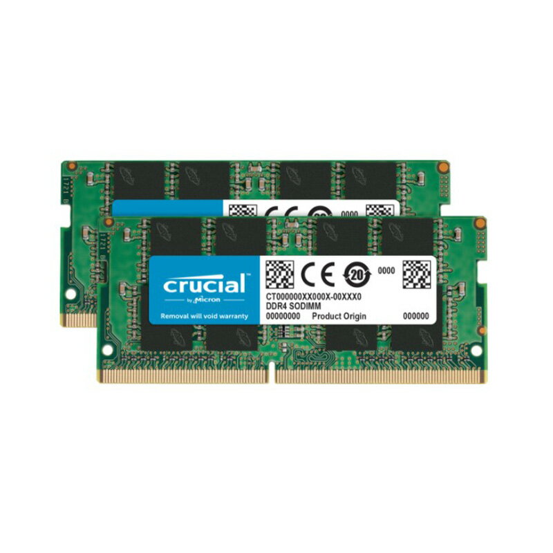 Crucial CT2K8G4SFS832A 16GB Kit (8GBx2) DDR4 3200 MT/s (PC4-25600) CL22 SR x8 Unbuffered SODIMM 260pin ノートPC用メモリ 代引不可 お取り寄せ【新品】