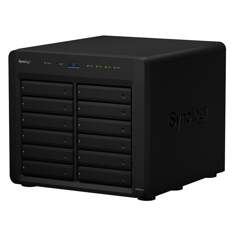 Synology Intel Xeon D-1531 6コア搭載ハイエンド12ベイNAS DS3622xs+ NAS 代引不可 お取り寄せ【新品】