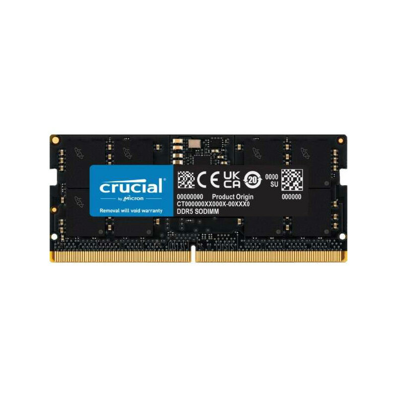 Crucial CT16G52C42S5 Crucial DDR5-5200MHz (PC5-41600) 16GB(16GBx1) SODIMM CL42 (16Gbit) ΡPCѥ Բ 󤻡ڿʡ