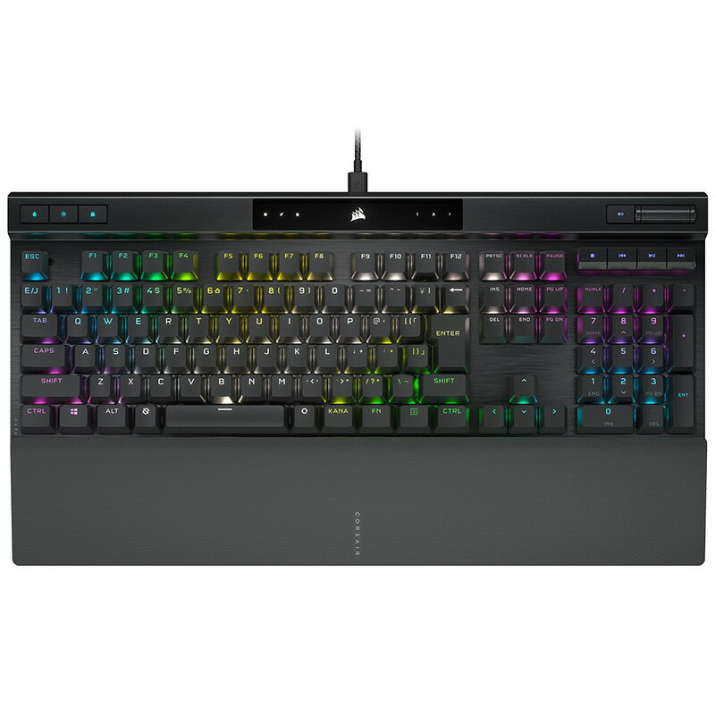 Corsair コルセア メカニカルゲーミングキーボード K70 RGB PRO CherryMX Speed 日本レイアウト マクロ登録機能有 日本語 テンキー有 有線 USB3.1 USB3.0 Type-A Windows10 macOS10.15 CH-9109414-JP【取り寄せ】【純正】 【代引き不可】【新品】