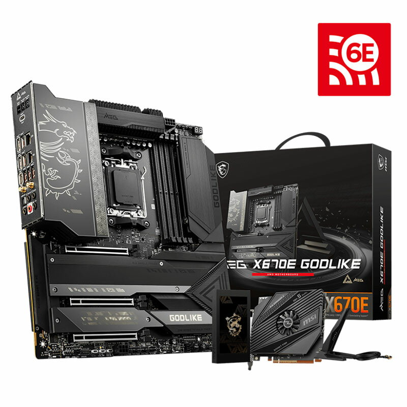 MSI MEG X670E GODLIKE ޥܡ DDR5 AM5б PCIe 5.0 ᡼ݾդ  Բġۡڿʡ