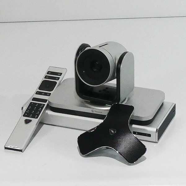 POLYCOM / ポリコム ビデオ会議システム RealPresence Group 500 (EagleEye IV 12倍デジタルカメラ付属) 【中古 会議システム】【送料無料】1カ月動作保証