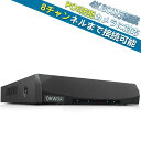 POEレコーダー POE給電録画機 4K 800万画素 OHWOAI POE防犯カメラ対応 HDDなし