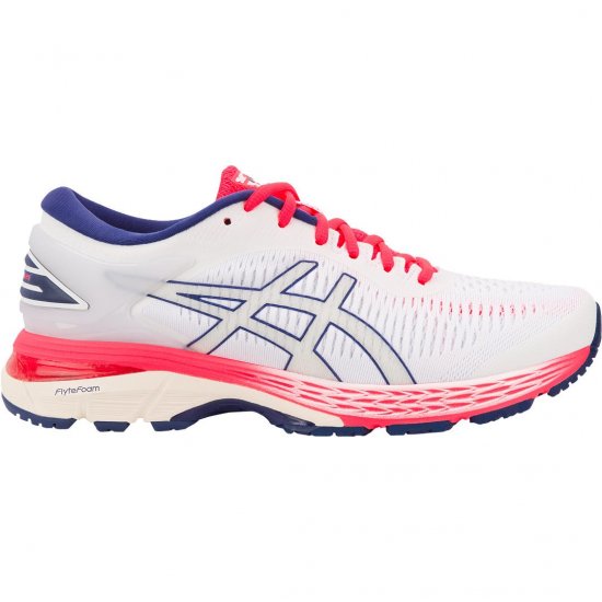 アシックス asics ランニングシューズ ウォーキング GEL-KAYANO25 ゲルカヤノ25 ウィメンズ クッション性 耐久性 疲れ軽減 WHITE/WHITE 23cm 24cm 24.5cm