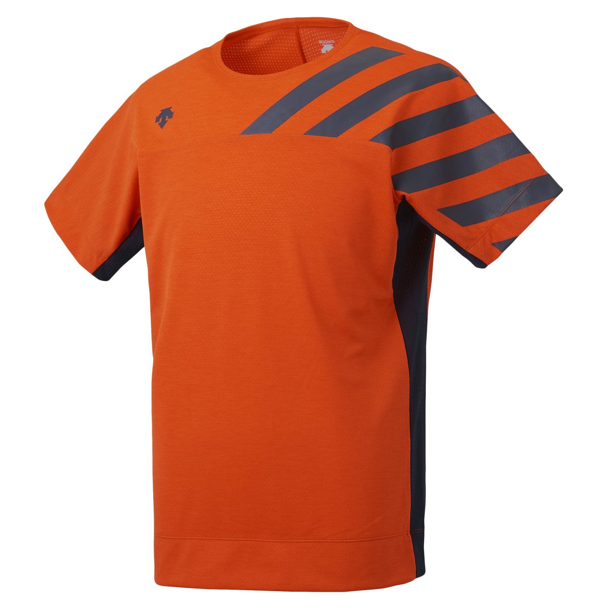 超特価　夏の特別商品 DESCENTE デサント　 半袖 Tシャツ 半袖Tシャツ 夏　オレンジ　ブラック　大人用　メンズ　レディース　子供用 ブラウン　ブラック 4色展開