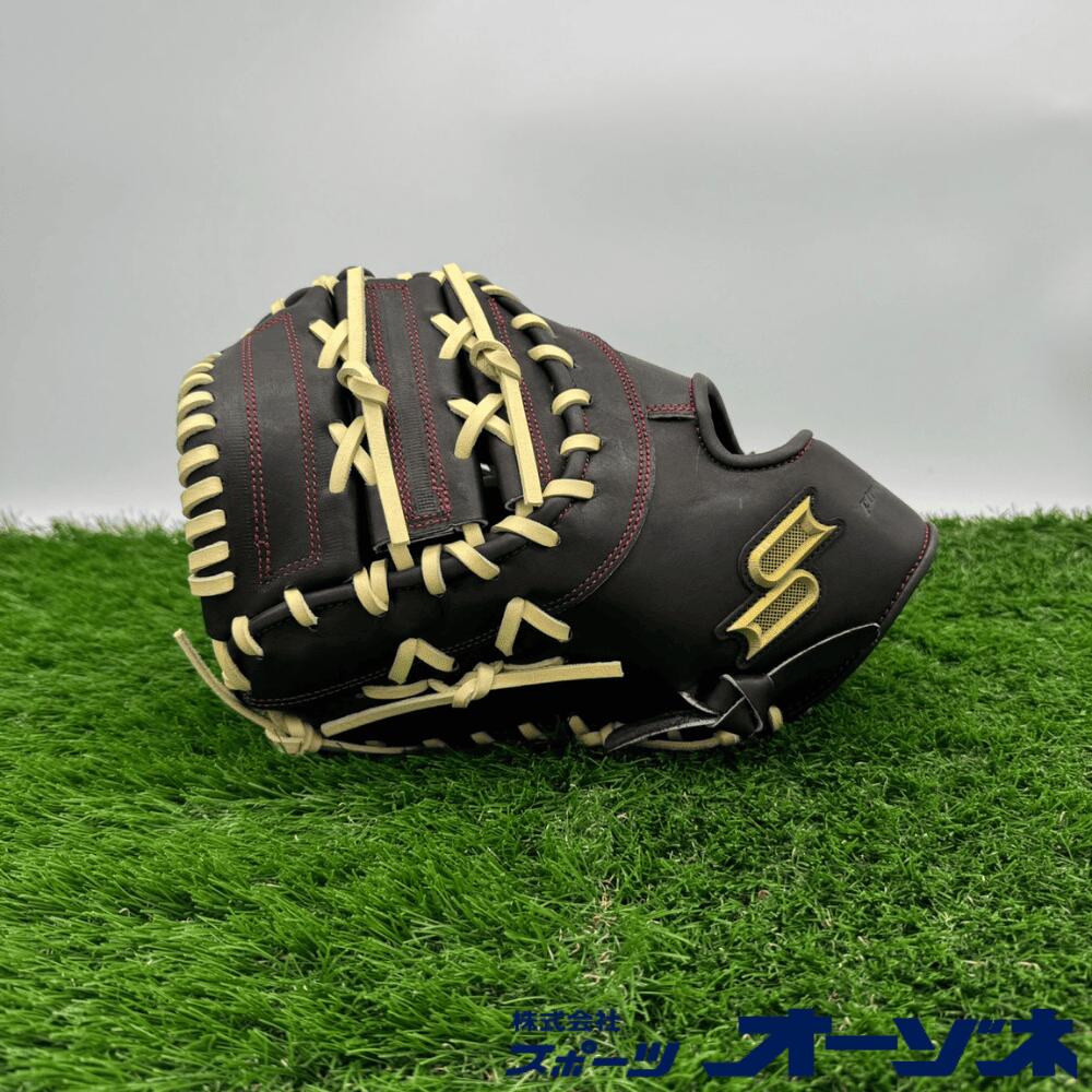 乐天商城 - SSK エスエスケイ Proedge プロエッジ 野球 ファーストミット 軟式 大人 右投げ プロエッジ 一塁手用 ブラック×キャメル PENF13024 キャッチボール
