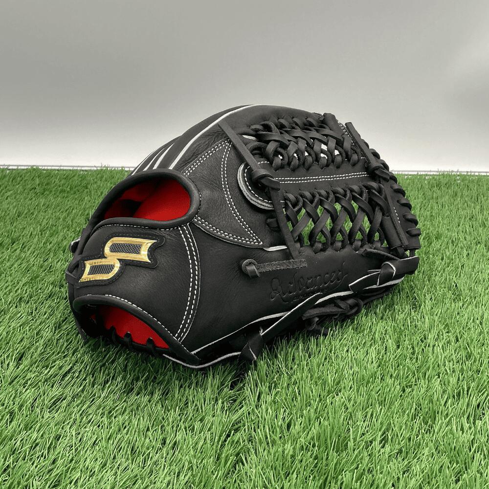 乐天商城 - SSK エスエスケイ proedge advanced 硬式グローブ プロエッジアドヴァンスドシリーズ オールラウンド用 (カラー：【90】ブラック、【35】オレンジ【12】キャメル) ブラック 左投げ用