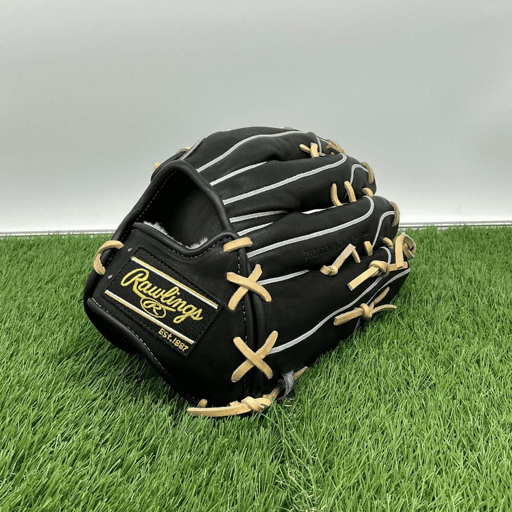 Rakuten - Rawlings ローリングス 野球 グローブ 軟式 大人 右投げ ローリングス HOH プロエクセル ウィザード #02 外野手用 サイズ12.5 GR4HW2B88MG ブラック 左投げ用