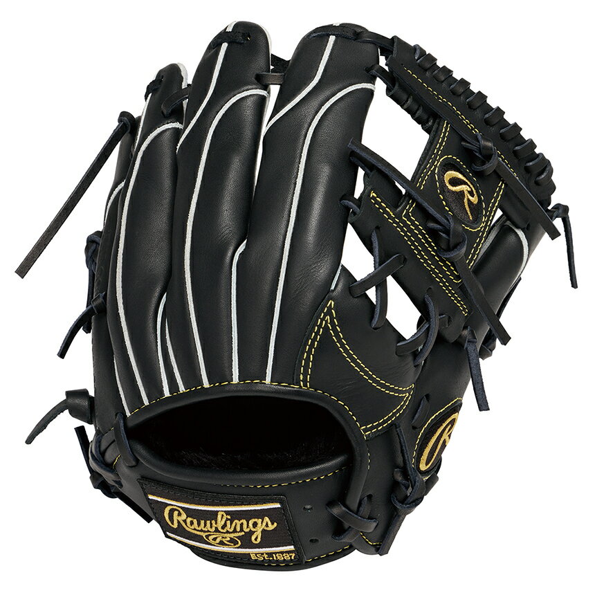 Rakuten - Rawlings ローリングス 軟式 ジュニア グローブ HOH PRO EXCEL ELITE Wizard #02 プロエクセル エリート オールラウンド シリーズ 野球 GJ4HW2G9MMG ブラック 左投げ