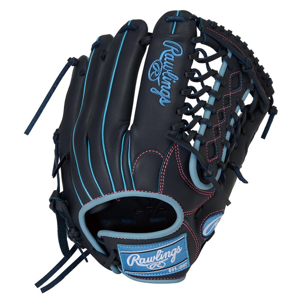 乐天商城 - Rawlings ローリングス ソフトボール グラブ 女子専用 ソフト用 オールラウンド用 レディースフィット GS5FHTS65 N(ネイビー) 左投げ用