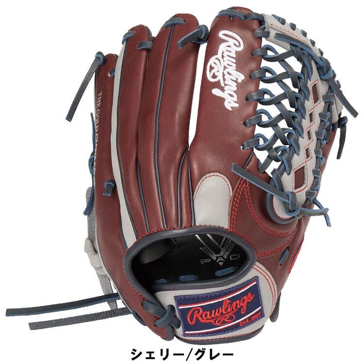 乐天商城 - Rawlings ローリングス ソフトボール グローブ 女性専用 HOH DP COLORS オールラウンド用 サイズ12 GS2HDS66 レッド 左投げ用