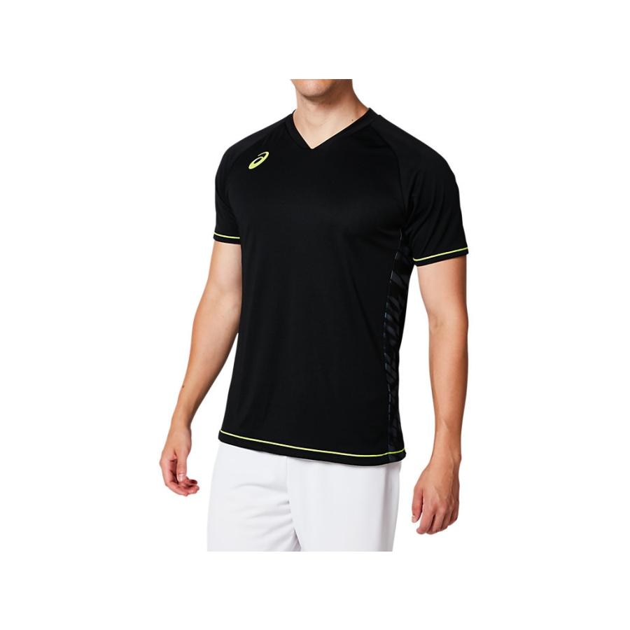 Rakuten - ASICS アシックス Tシャツ ショートスリーブトップ 2053A042 メンズ バレーボール 吸汗速乾 メンズ ジュニア トレーニング 練習着 スポーツ