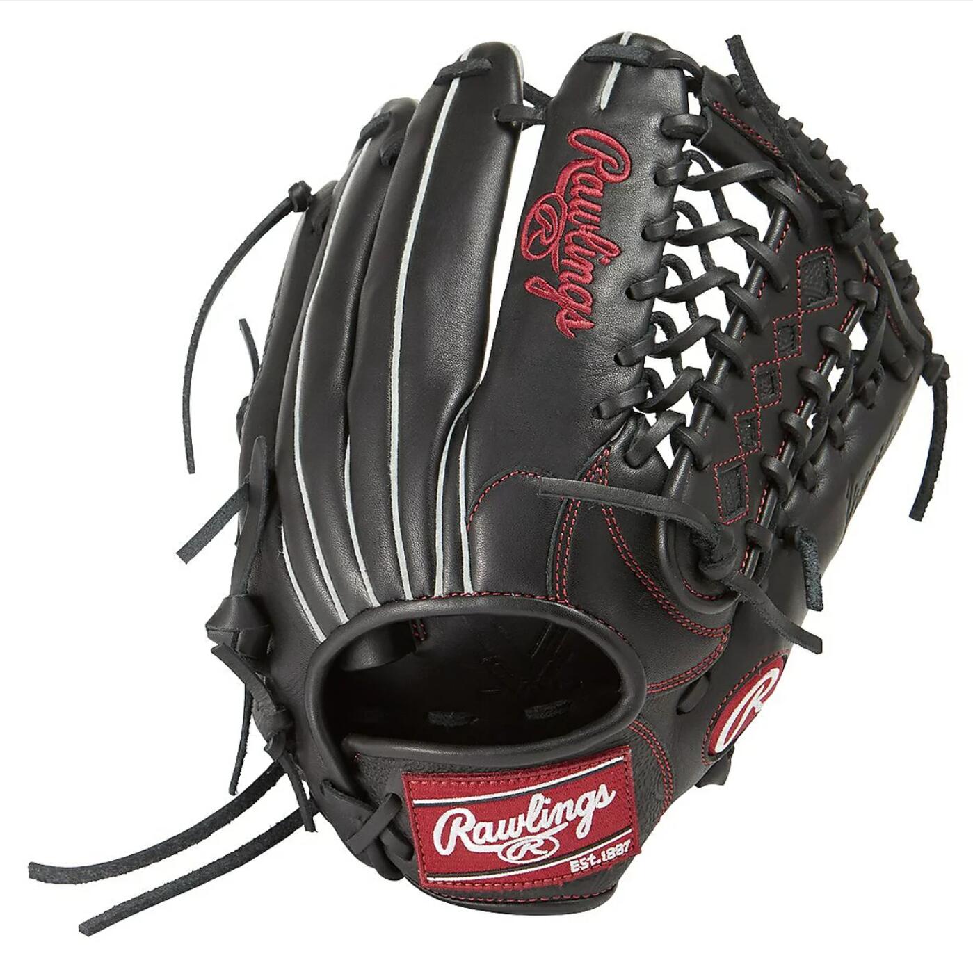 乐天商城 - Rawlings ローリングス ソフトボール グローブ レディース 右投げ ハイパーテック R2G ペイズリー オールラウンド用 GS3HTS65 ブラック 左投げ用