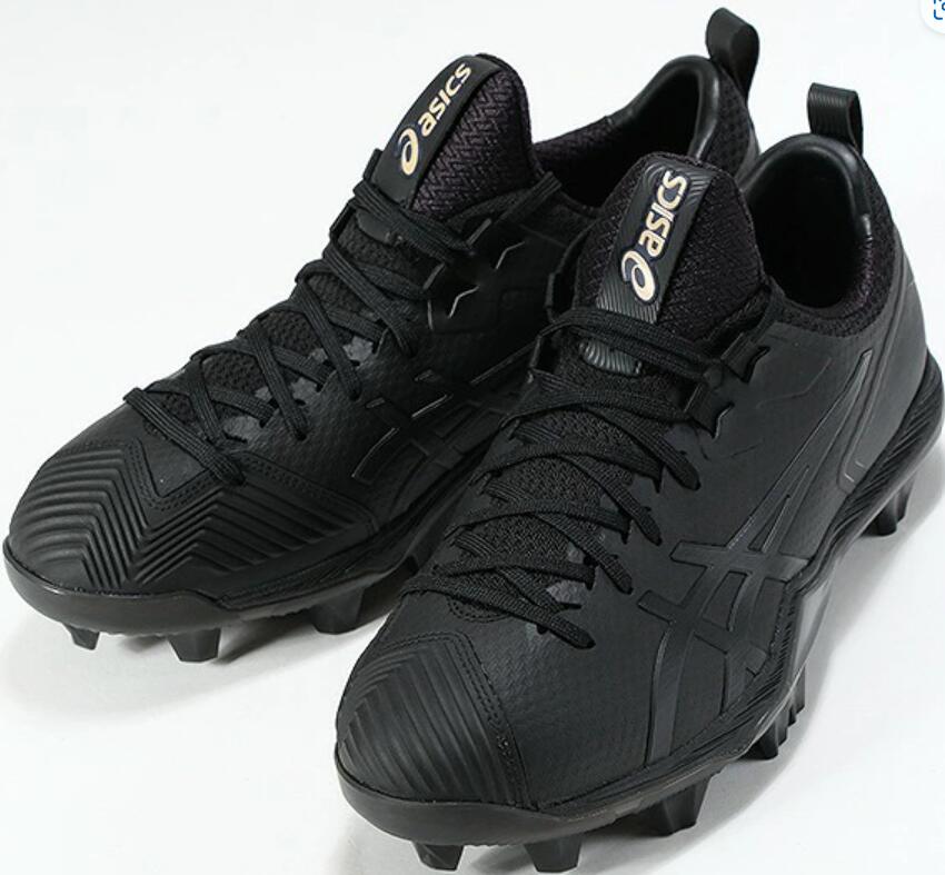 乐天商城 - ASICS アシックス GOLDSTAGE ゴールドステージ GOLDSTAGE i-Pro SM-S スタッドスパイク ポイントスパイク つま先補強あり P革加工不要 スタンダード グリップ力 突き上げ軽減 黒 ブラック