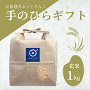 ギフト 玄米 北海道産ふっくりんこ 1kg 令和5年産 新米 送料無料 北海道産 お米 米 玄米 ギフト お米ギフト 米ギフト おいしい 贈り物 喜ばれる お祝い