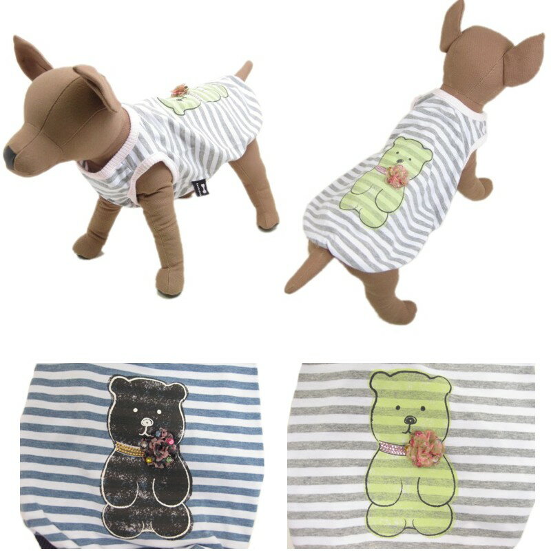 louis dog(ルイドッグ/ルイスドッグ) Bully Bear ブリーベアーTシャツ 犬服 ドッグウェア 小型犬用品 子犬 おしゃれ ペット チワワ トイプー ヨーキー 3