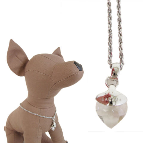 Pinkaholic New York(ピンカホリックニューヨーク) HEART CRISTAL NECKLACEハートクリスタルネックレス 犬服 ドッグウェア 小型犬用品 子犬 おしゃれ ペット チワワ トイプー ヨーキー