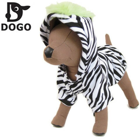 DOGO(ドゴ/ドゥーゴー) パンクゼブラ コスチューム なりきりコスチューム 犬服 ドッグウェア 小型犬用品 子犬 おしゃれ ペット チワワ トイプー ヨーキー