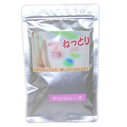 2個セット　ローションバス　お風呂のローション 「お風呂でねっとり」とろとろ入浴剤（アロマローズ）　100g　ローション風呂・ねるぬるバスタイム