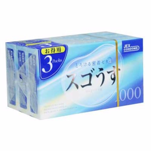 【クリックポスト・定形外郵便等で送料無料】スゴうす(1000)3箱パック