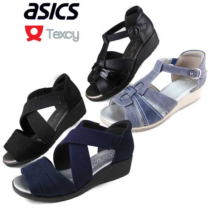 テクシー サンダル レディースサンダル【TEXCY】テクシー　カジュアルサンダル　アシックス商事 【TL-16880-17740】