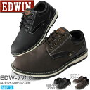 EDWIN エドウィン メンズスニーカー ローカット メンズ カジュアル シューズ スニーカー 【EDW-7940】