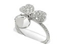 Tiffany ティファニー ペーパーフラワー クラスター リング P...(4)