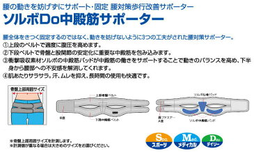 ソルボ サポーター Do中殿筋サポーター 腰痛コルセット 腰痛ベルト 腰痛サポーター 送料無料