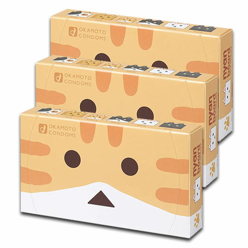 コンドーム ニャンボー 36個 スキン 避妊具 男性向け避妊用 オカモト 3箱
