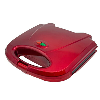 ホットサンドメーカー 電気 OM-KHA05PR 両面焼き 家庭 自宅 ホットサンドメーカー 電気 耳まで