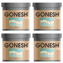 GONESH ガーネッシュ レイン ゲル缶 エアフレッシュナー 4個 車 芳香剤 ジェル カーフレグランス
