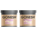 GONESH ガーネッシュ ラブ LOVE ゲル缶 エアフレッシュナー 2個 車 芳香剤 ジェル カーフレグランス