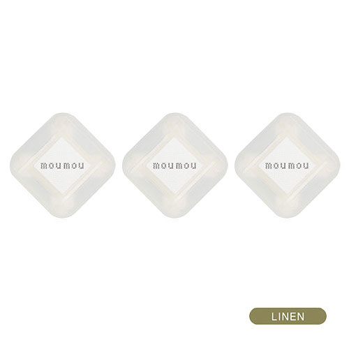 moumou 車 エアコン 吹き出し口 芳香剤 3個 フレグランス 車内 カーフレグランス ムームー リネン