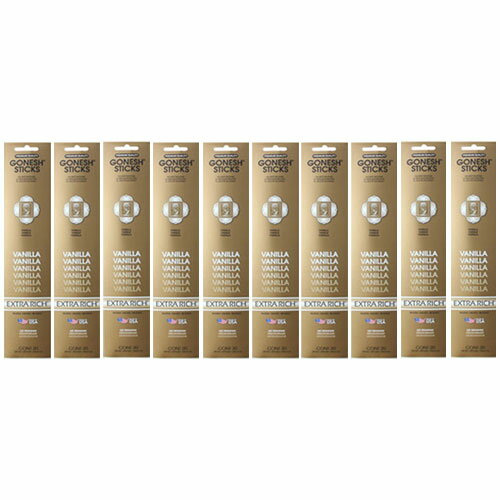 ガーネッシュ バニラ GONESH お香 スティック インセンス 200本 リラックス 癒し グッズ 香り 芳香 匂い ネコポス