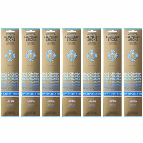 ガーネッシュ ナグチャンパ GONESH お香 スティック インセンス 140本 リラックス 癒し グッズ 香り 芳香 匂い ネコポス